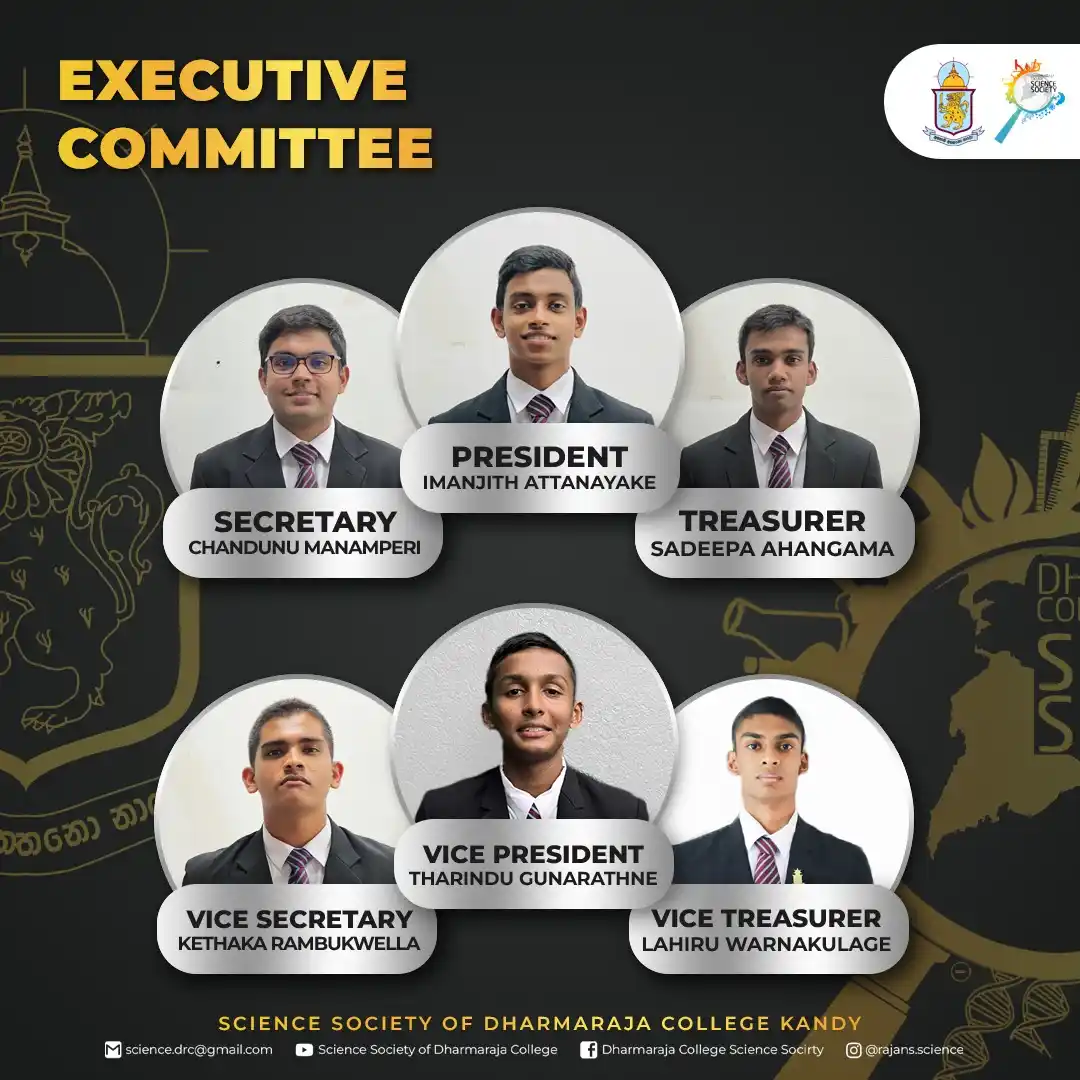 Image from Dharmaraja College: Announcing the New Executive Committee of the Science Society of Dharm...