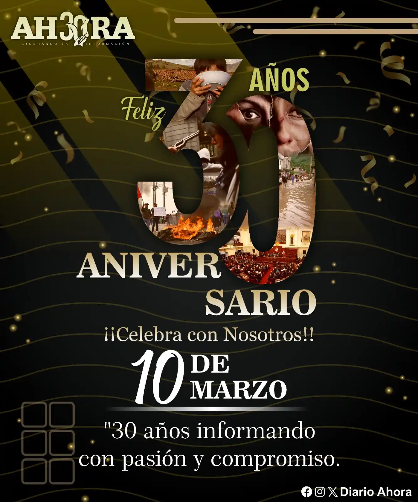 Image from Diario Ahora: 🎉 ¡Estamos en la cuenta regresiva! 📰✨ Cada día que pasa nos acerca m...