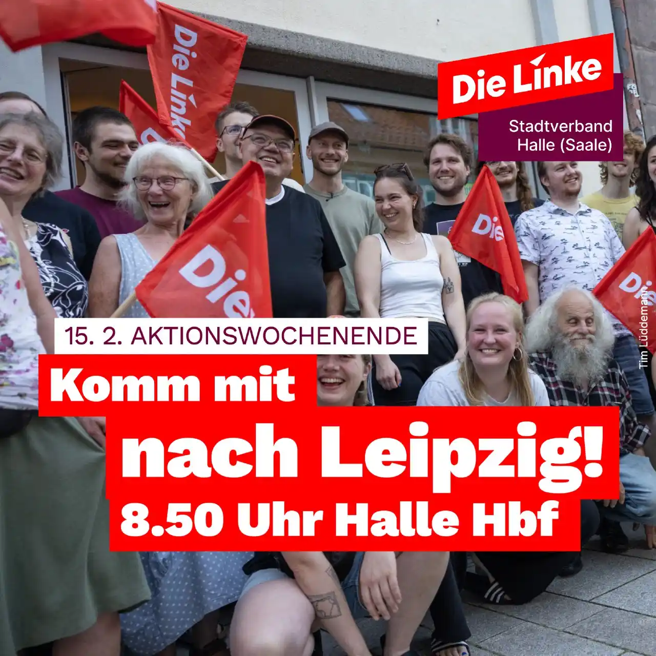 Die Linke Halle (Saale) post