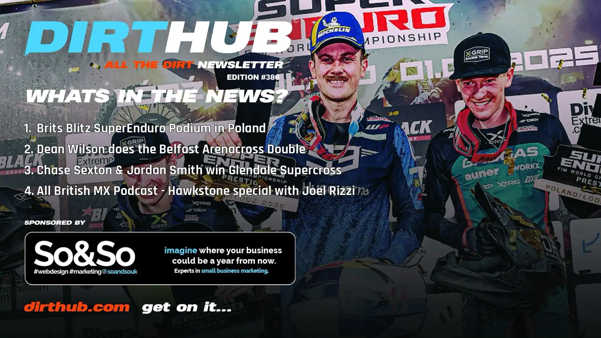 Image from Dirt Hub: 🎯 The All the Dirt Newsletter edition 386 is out ⬇ ➡ https://tinyurl....
