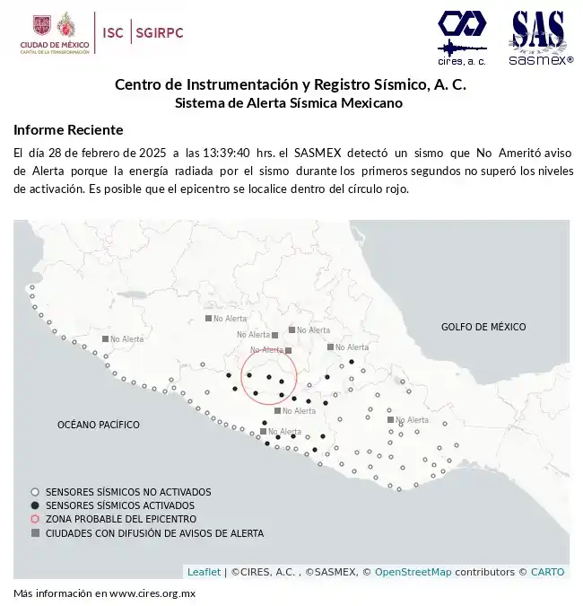Image from EL BUEN TONO🖋️: 🚨Última hora 🚨 📊*REPORTAN SISMO EN CDMX* Informe preliminar del <...