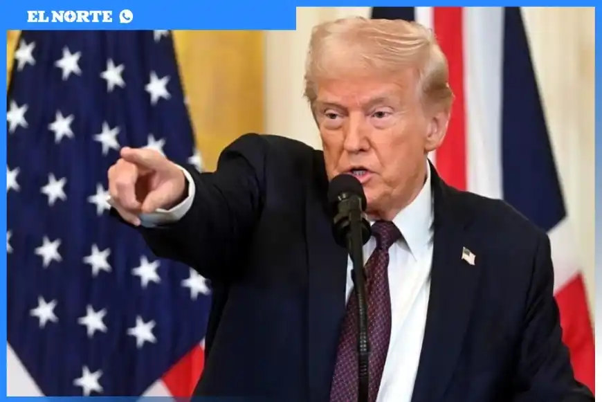 Image from EL NORTE Noticias: *Exige Trump narcopolíticos* Presidente Trump dijo que recomendaría i...