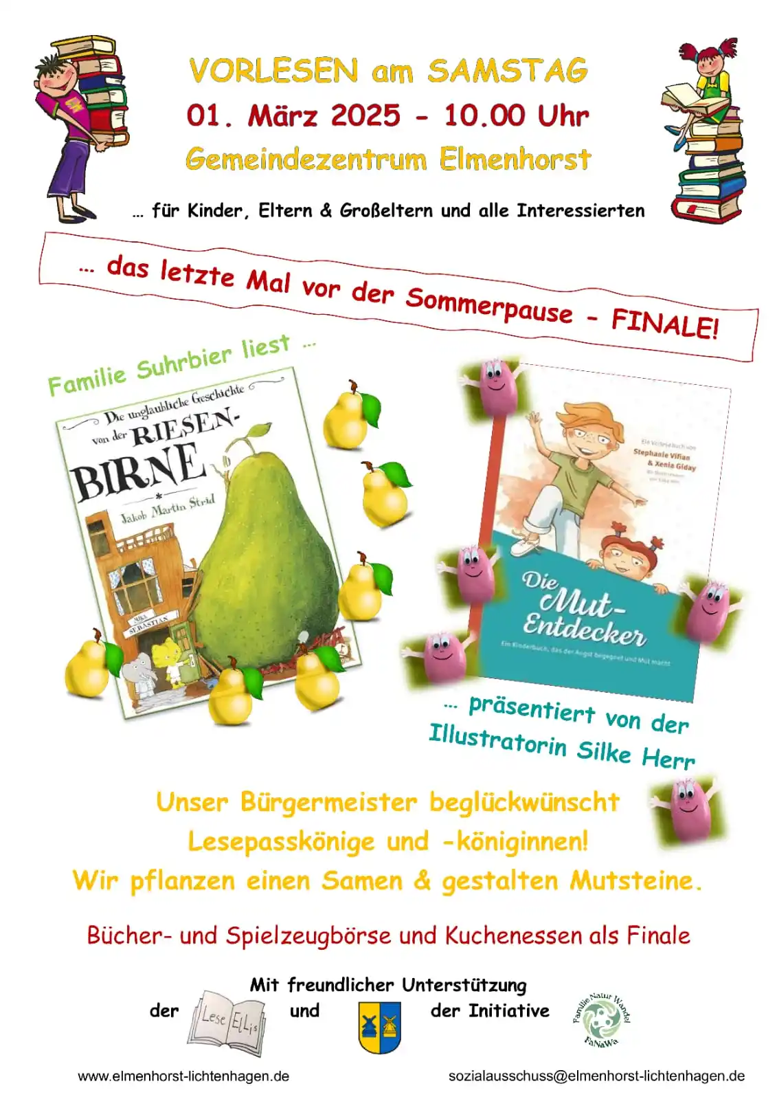 Image from ElLi_News: VORLESEN AM SAMSTAG ...das letzte Mal vor der Sommerpause -Finale- 01...