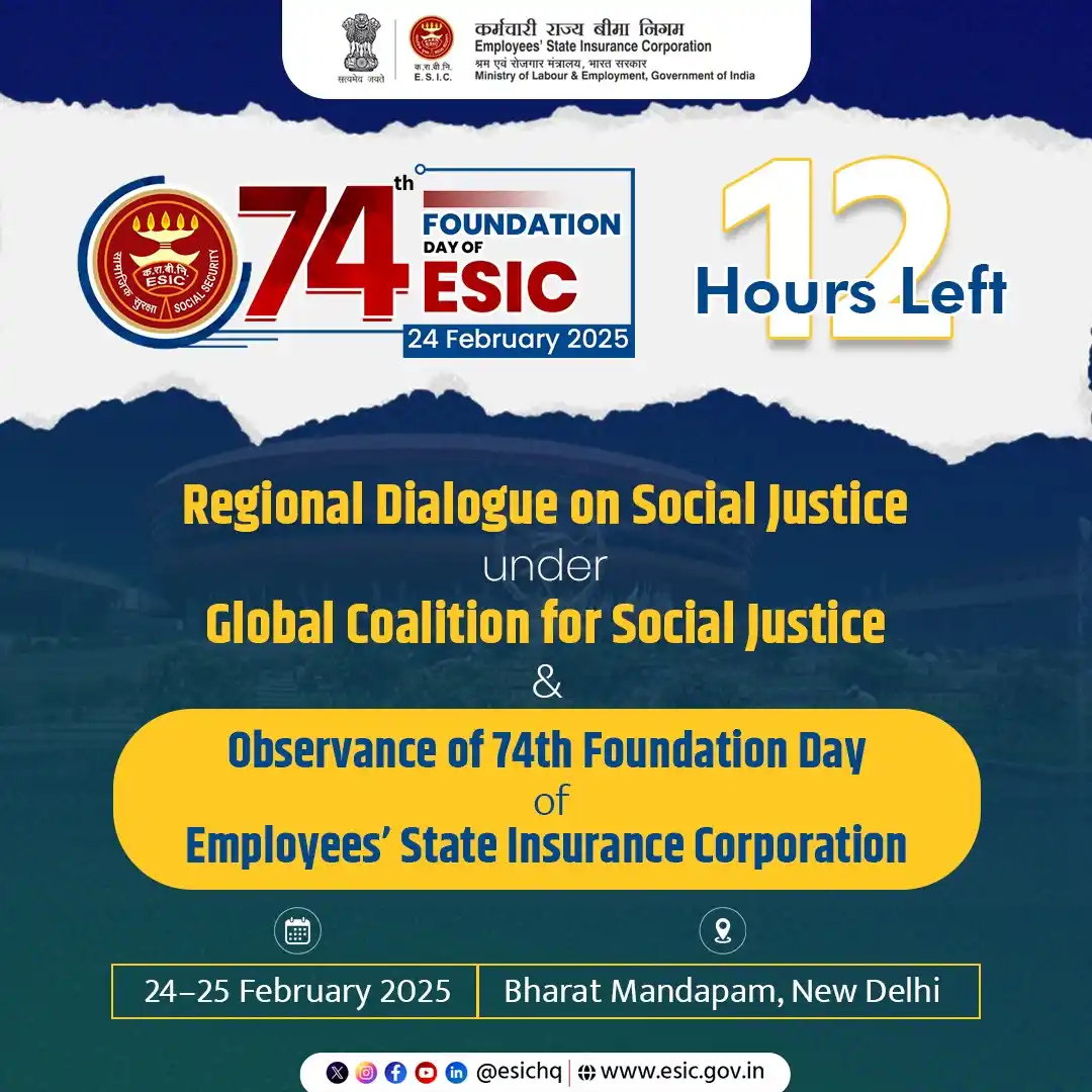 Image from ESIC: *12 hours left* Regional Dialogue on Social Justice under Global Co...