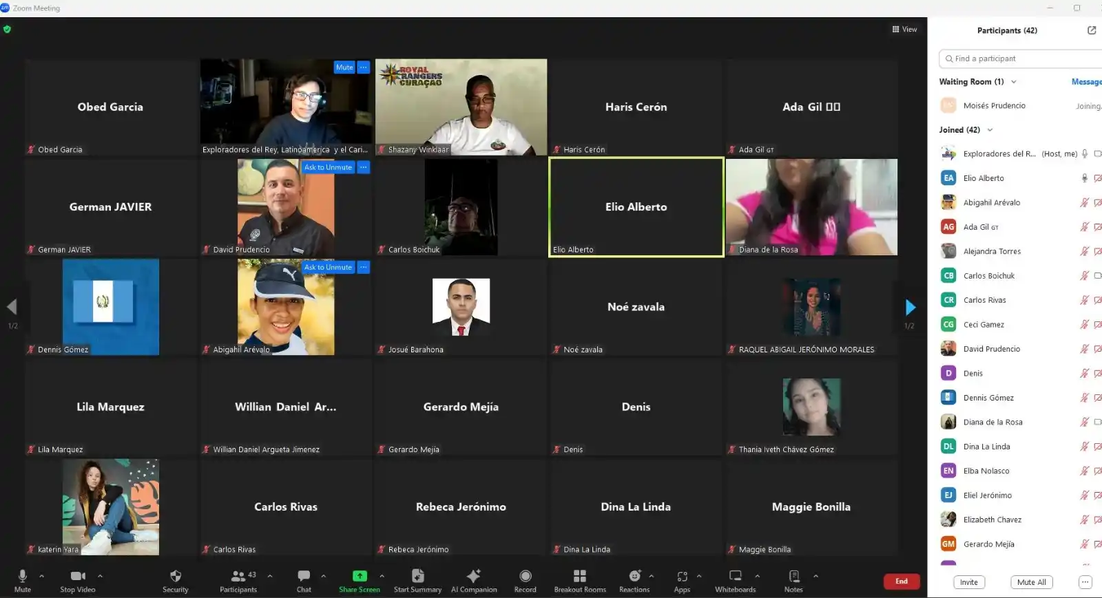 Exploradores del Rey, Latinoamerica y El Caribe -ERLAC  post