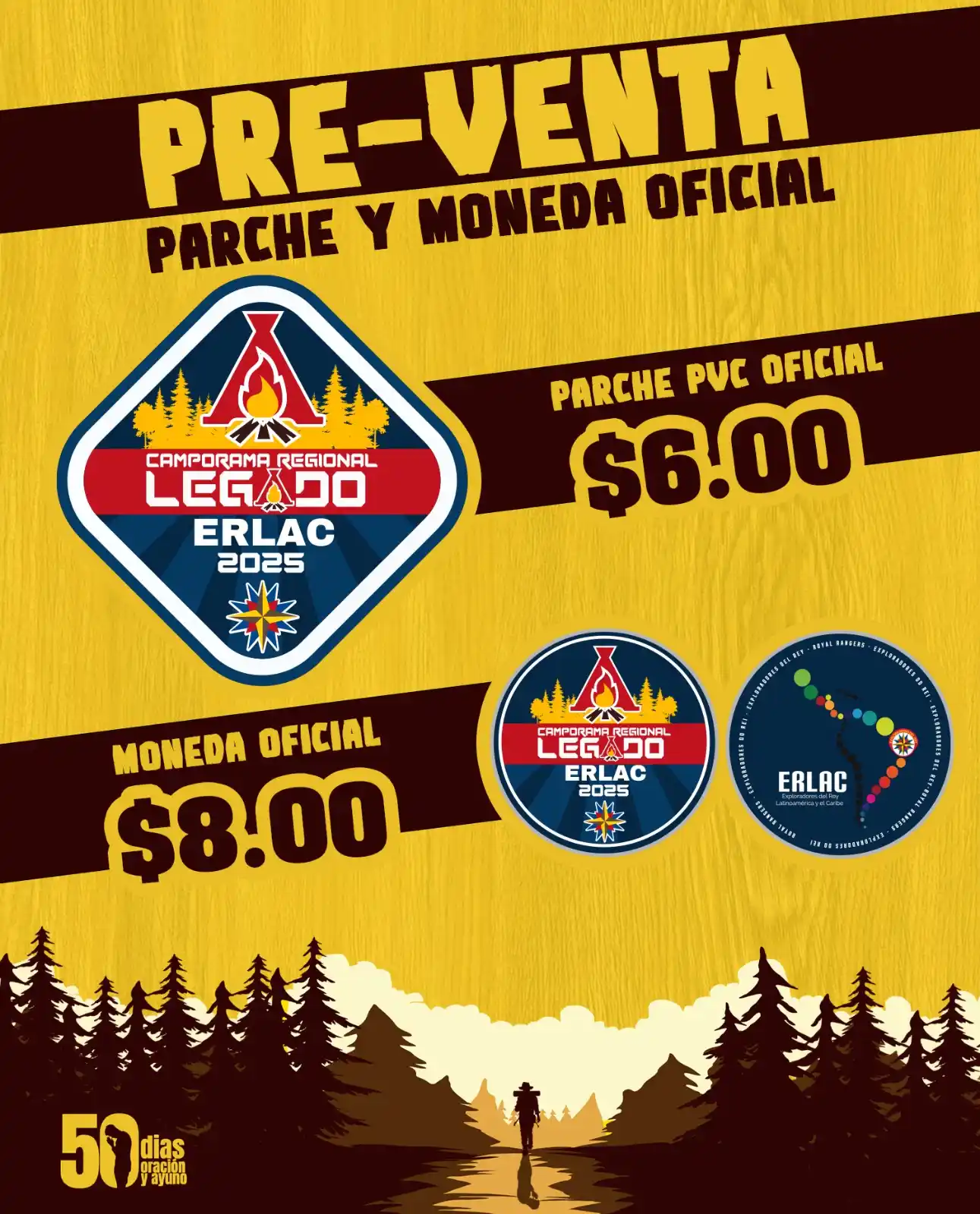 Image from Exploradores del Rey, Latinoamerica y El Caribe -ERLAC : 💥Preventa de parche y moneda Oficial del Camporama 2025 ! 🔥Compral...