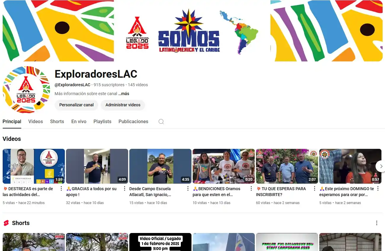 Exploradores del Rey, Latinoamerica y El Caribe -ERLAC  post