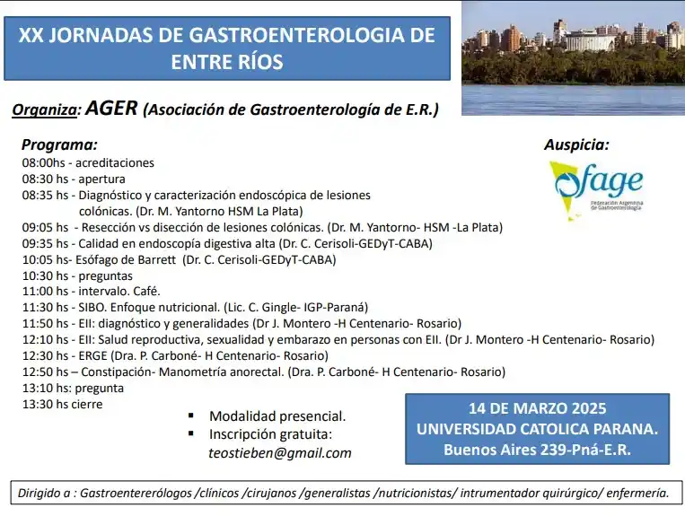 FAGE Federación Argentina de Gastroenterología post