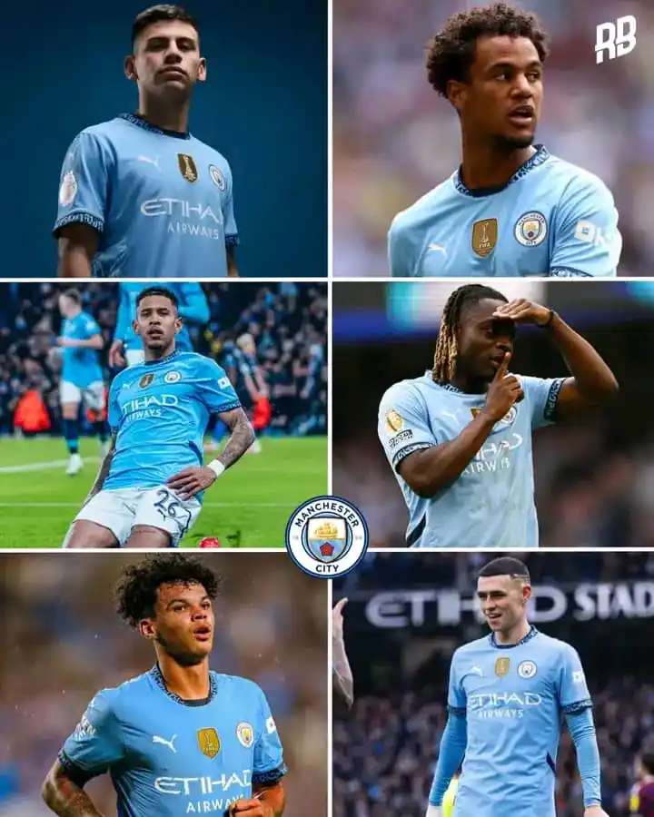 Image from Fastest Goal Zone™ ⚽🔥: Manchester City’s U24 talent for 2025/26 is scary… the options are 😮...