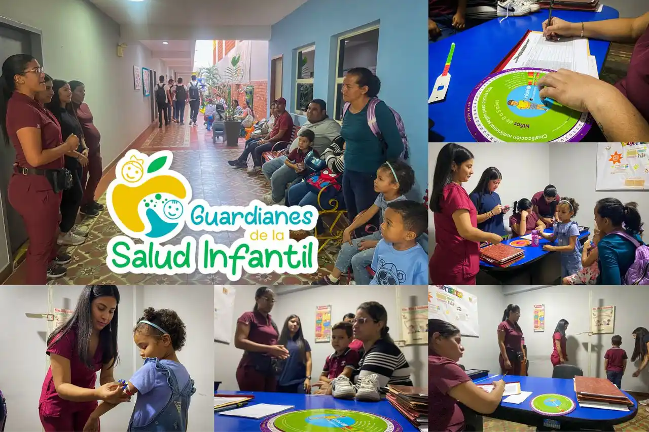Image from Fundación Niños del Sol: *Jornada de Tamizaje y Evaluación Nutricional 🏥🍎* Hoy <a class="tex...