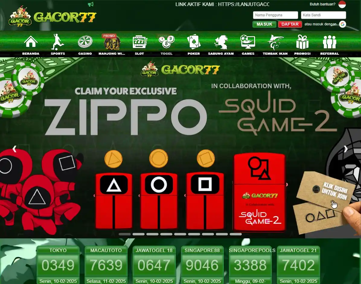 GACOR77 OFFICIAL  post