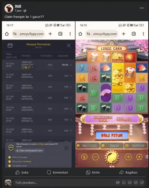 GACOR77 OFFICIAL  post