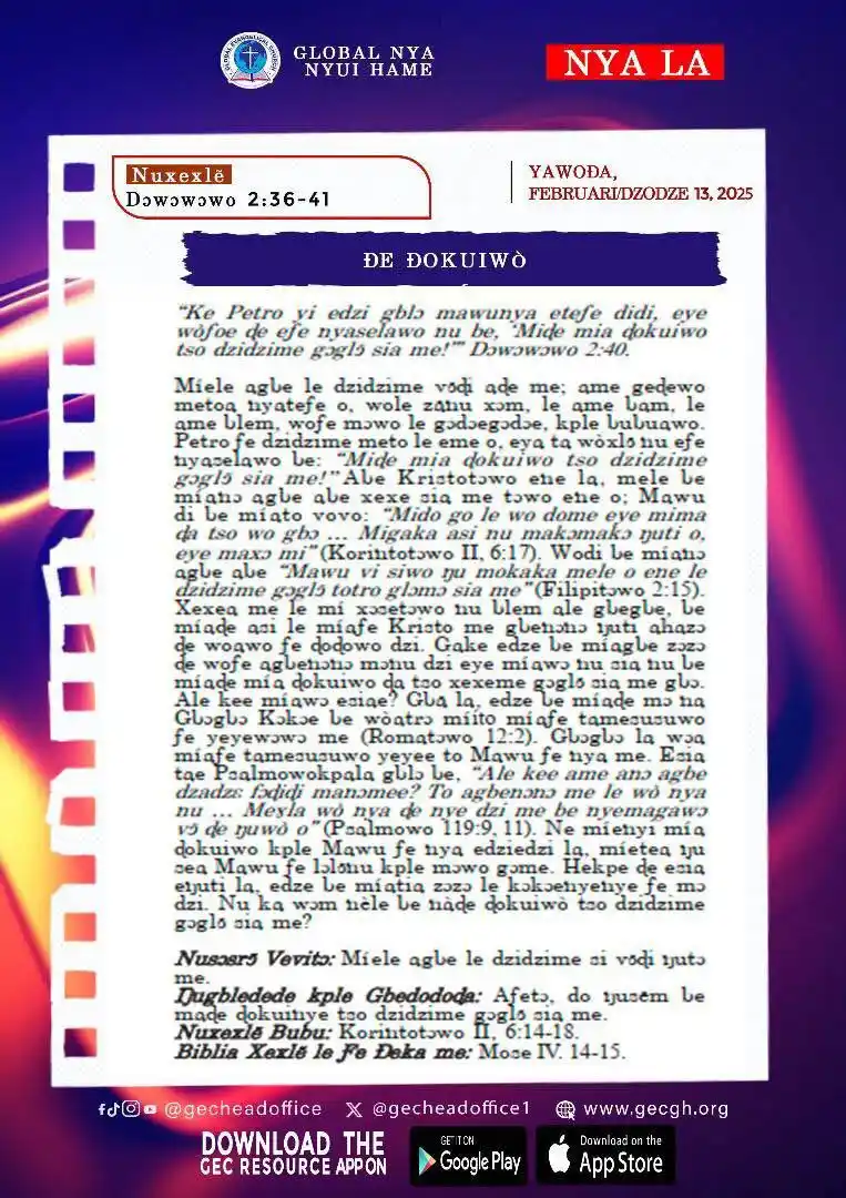 Global Evangelical Church Head Office  post