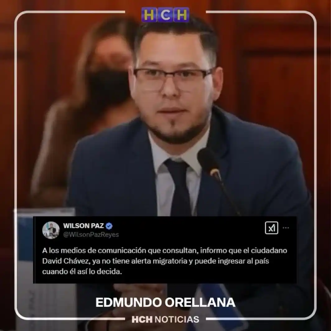 Image from HCH: 🔴El director del Instituto Nacional de Migración (INM), Wilson Paz, i...