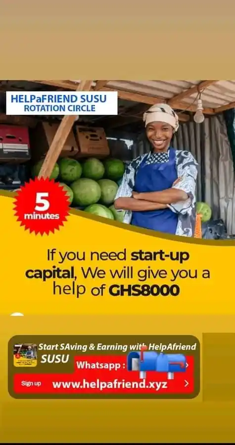 HelpAfriend Financial HUB post