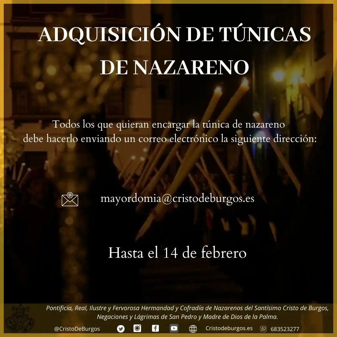 Hermandad del Cristo de Burgos Sevilla post