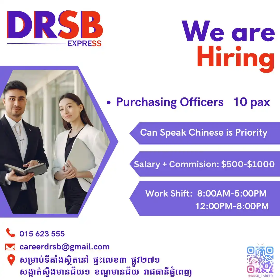 Hiring Cambodia Jobs post