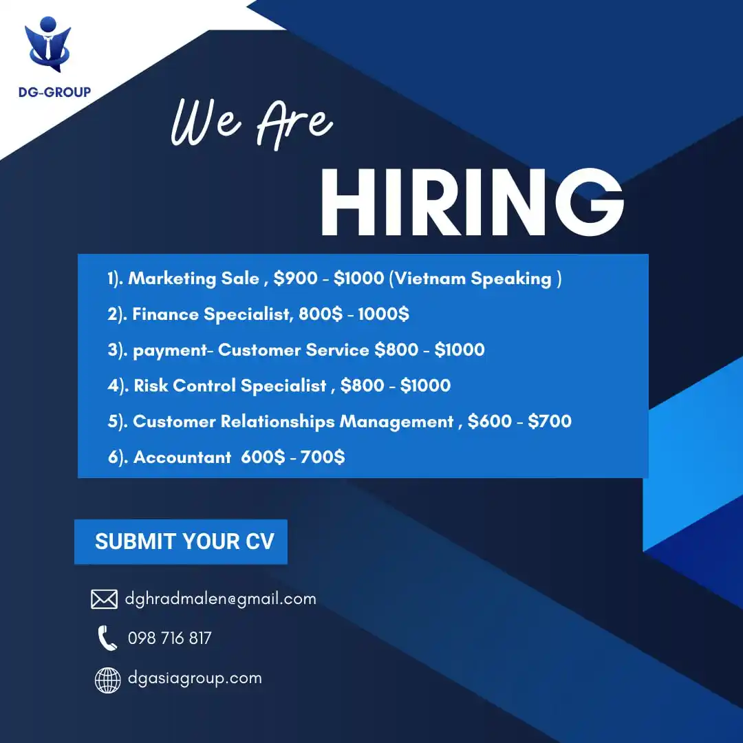 Hiring Cambodia Jobs post