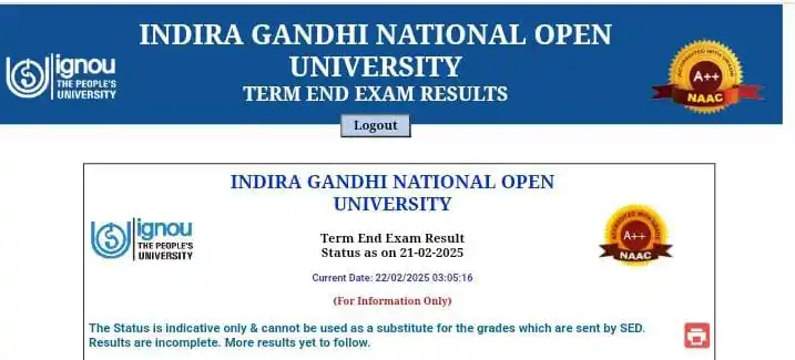 IGNOU XPERT post