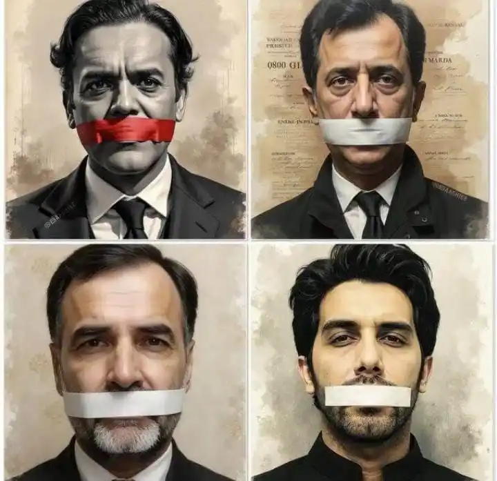 Image from IK Official ᴍᴇʀɪ ᴅᴜɴɪʏᴀ 🌎: *سچ بولنے پر 4 اینکرز کو آف ائیر کر دیا گیا۔* *کاشف عباسی ARY، اکبر ب...