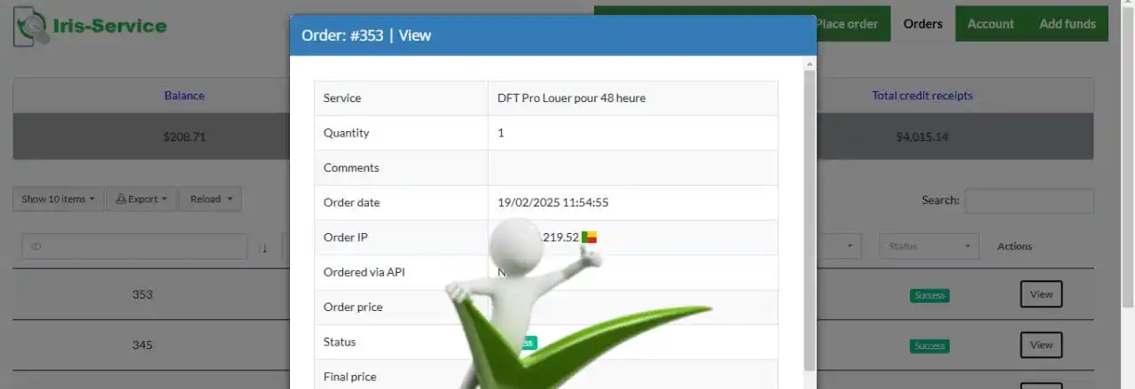 IRIS SERVICE 🔥 post