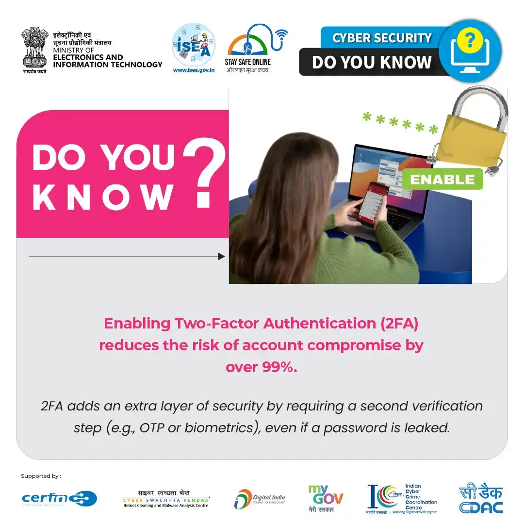 Image from ISEA - Cybersecurity Awareness & Digital Safety Updates : <a class="text-blue-500 hover:underline cursor-pointer" href="/hashtag...