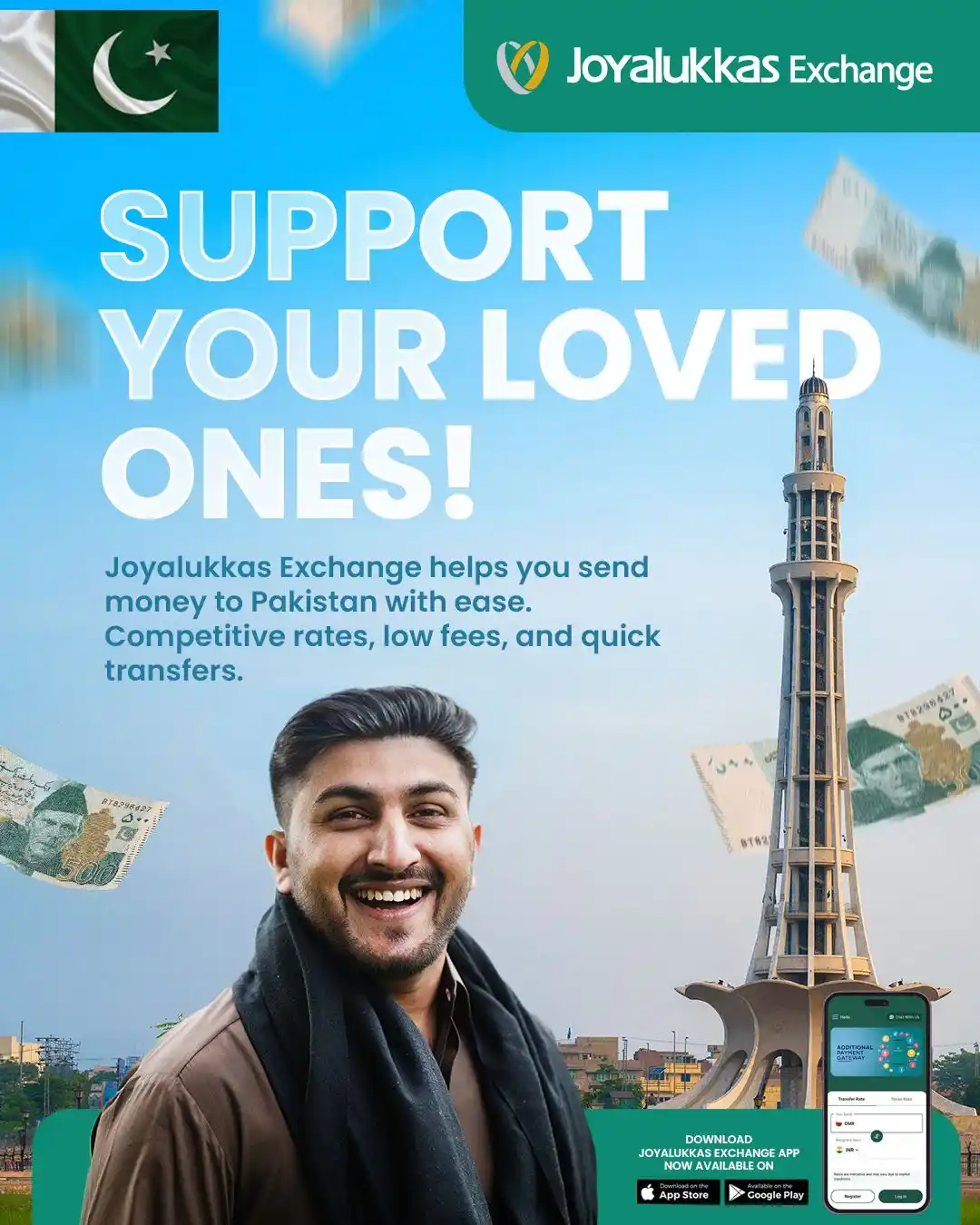 Image from Joyalukkas Exchange Kuwait : Money Transfers Made Easy: Send Love to Pakistan with Joyalukkas Excha...