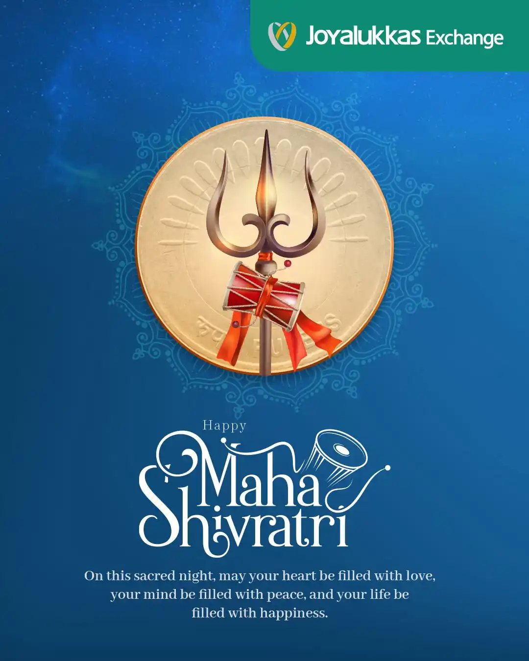 Image from Joyalukkas Exchange Kuwait : Wishing You a Blessed Maha Shivaratri! On this sacred night of Maha ...