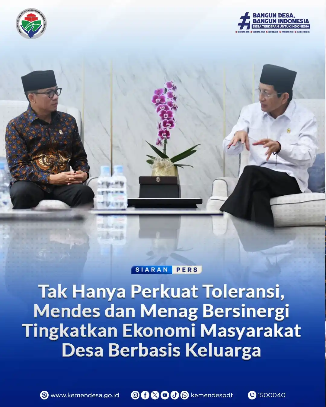 Image from KEMENDES PDT: Kemendes PDT dan Kemenag berkolaborasi untuk memperkuat toleransi dan ...