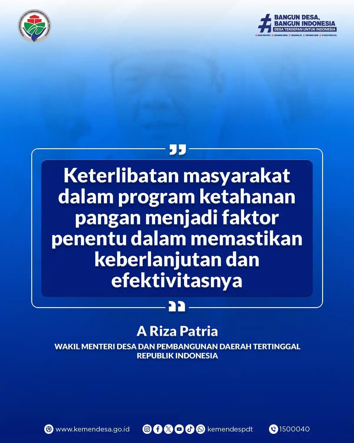 Image from KEMENDES PDT: Ikan di sungai berenang ramai, Airnya jernih sejuk terasa. Masyarakat ...