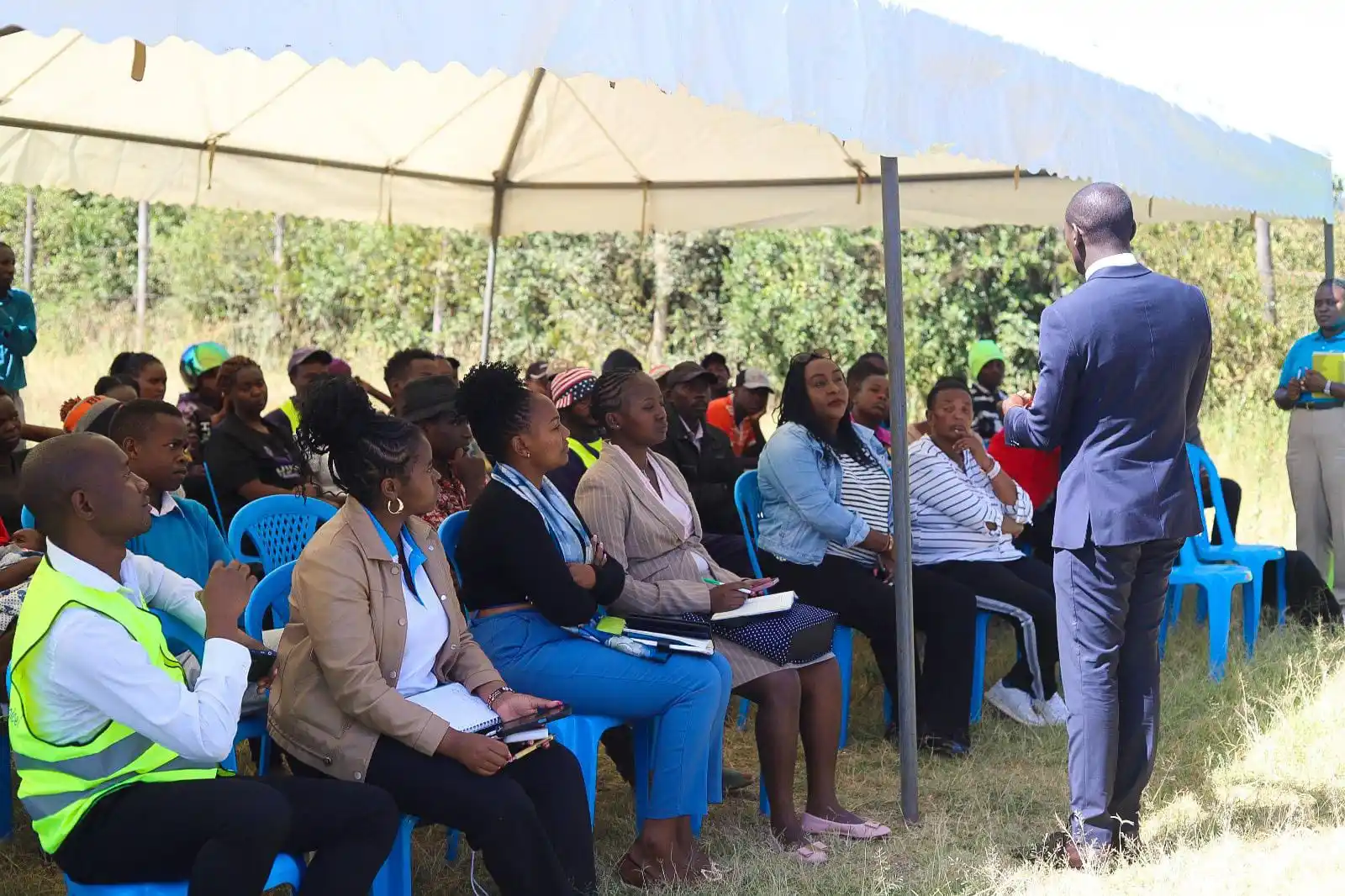 Image from KEPRO Kenya: At the grassroots level, small actions by communities can create a rip...