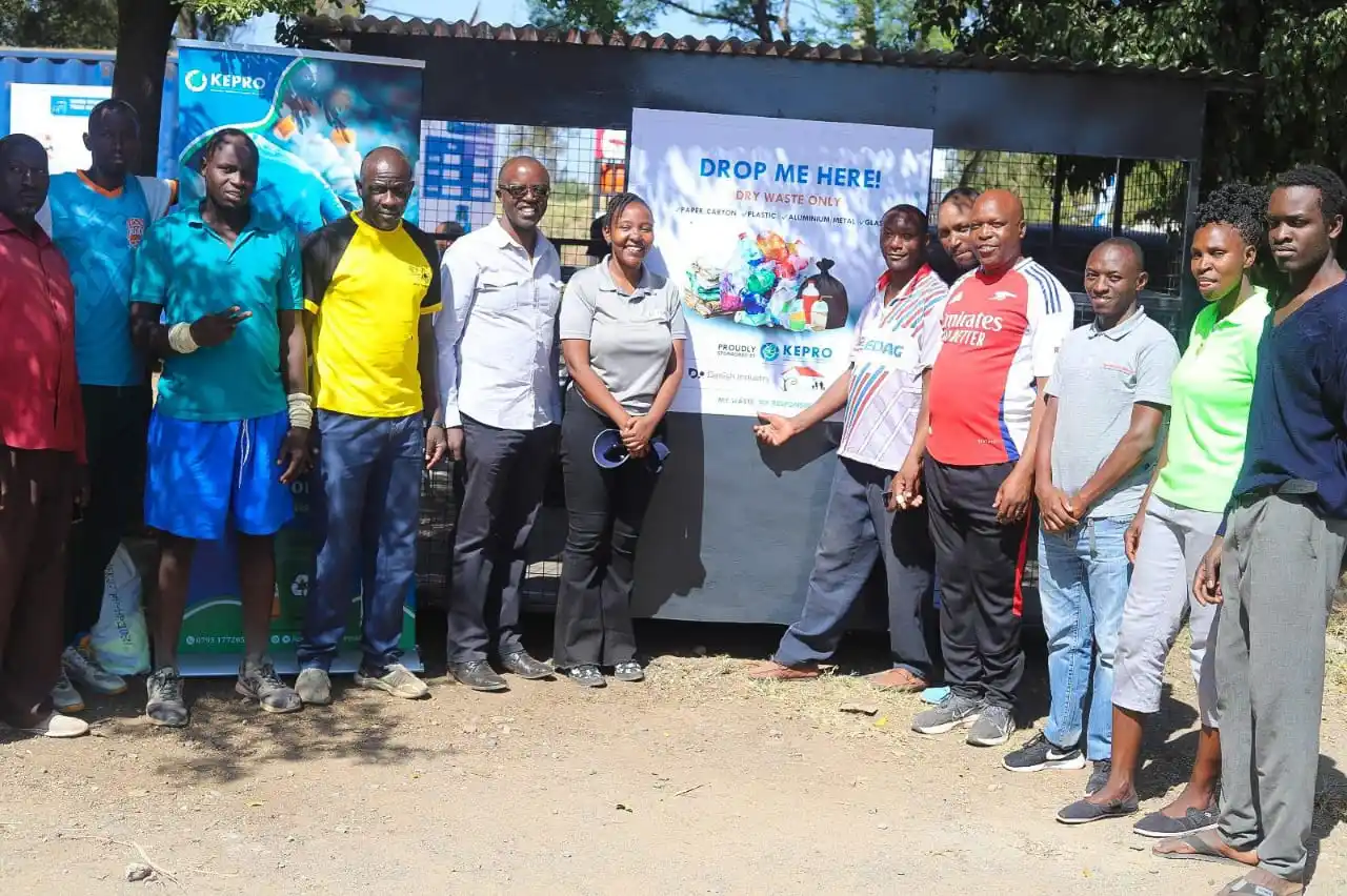 Image from KEPRO Kenya: Investing in waste collection infrastructure plays a vital role in mai...