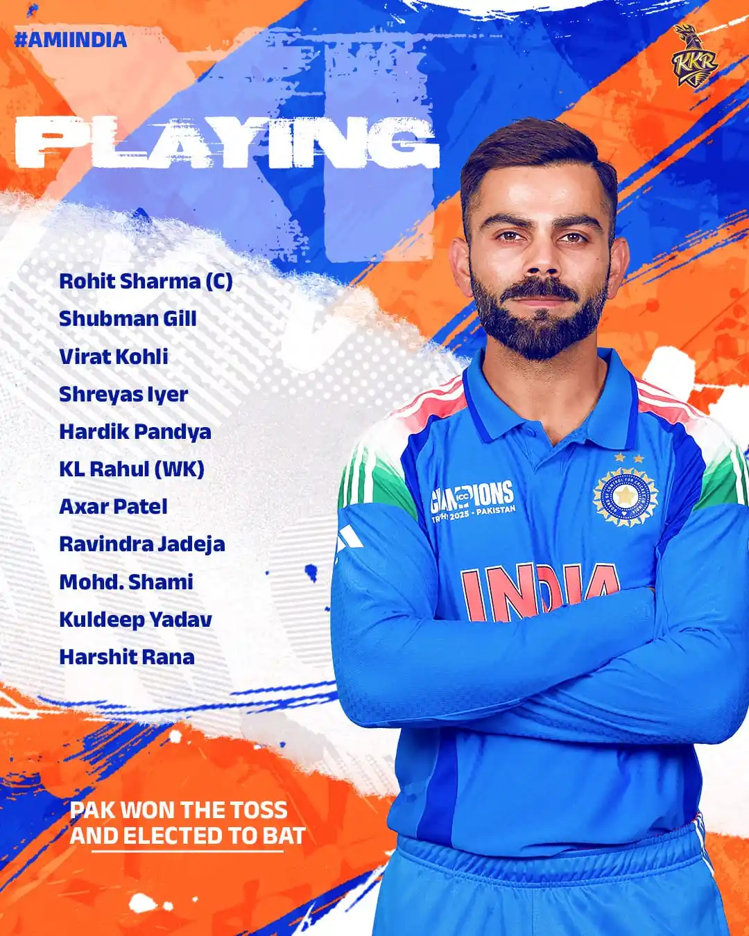 Kolkata Knight Riders post