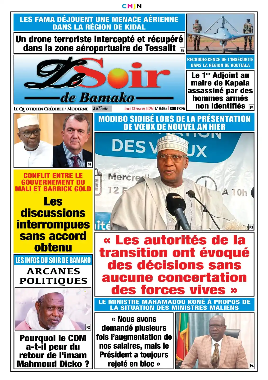 Le Soir de Bamako post