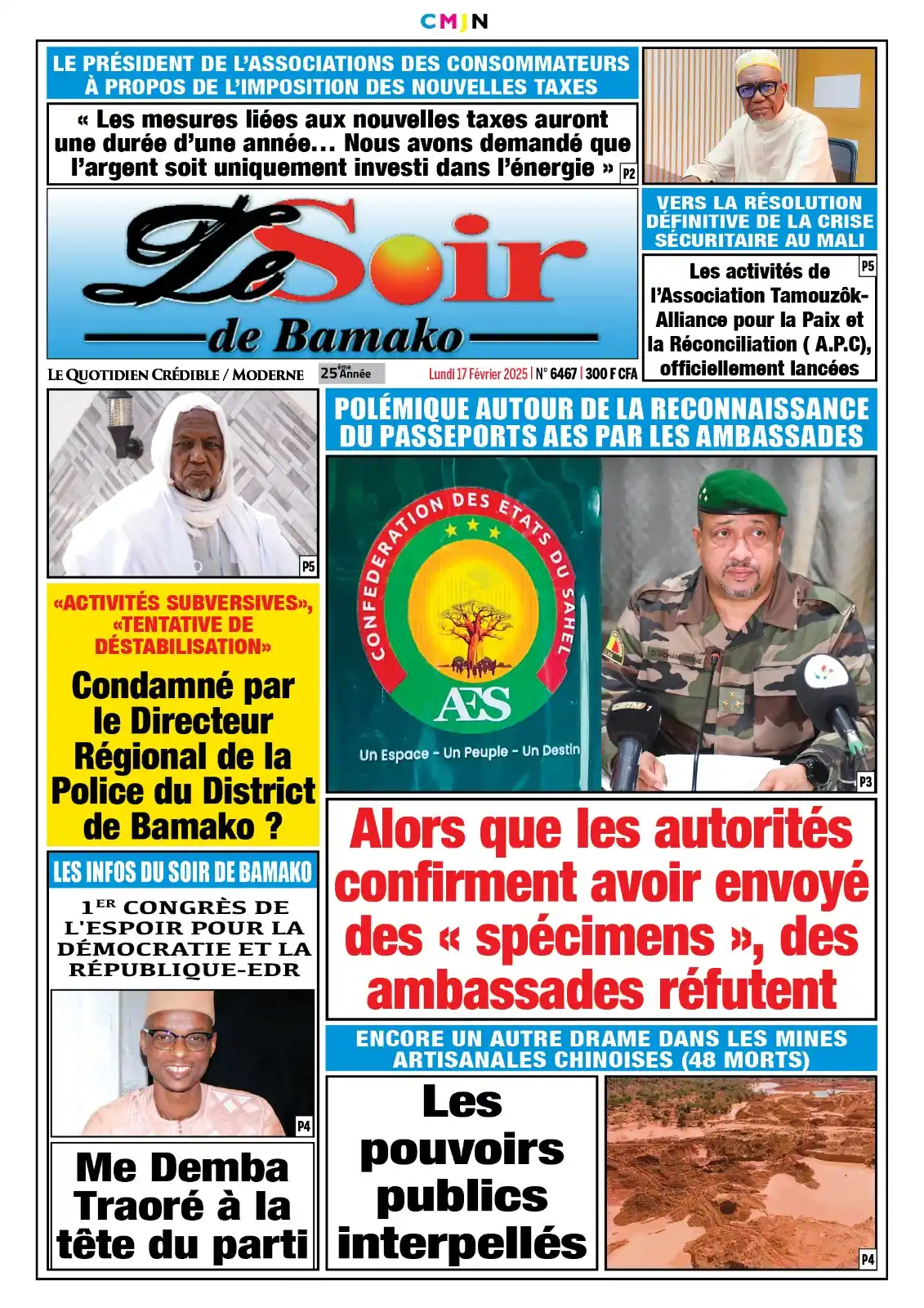 Le Soir de Bamako post