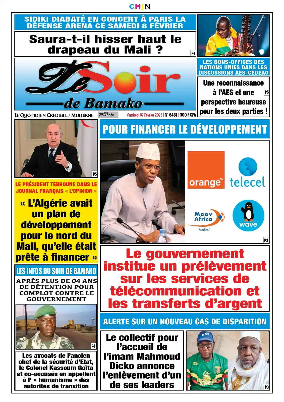 Le Soir de Bamako post