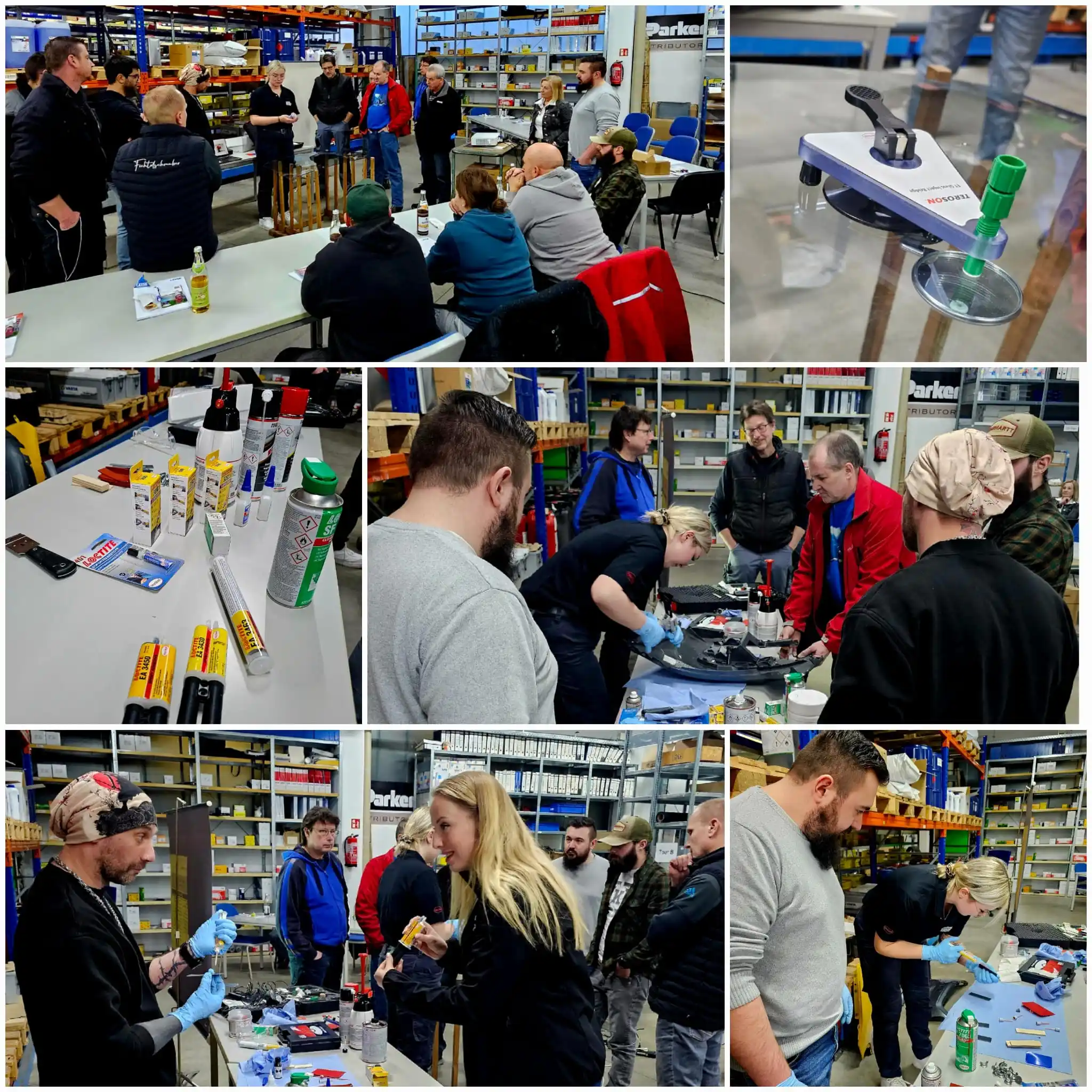 Image from LEISE GmbH & CO. KG: 🔧 Kundenschulung in Wunsiedel – Teroson Smart Repair 🔧 In der ver...