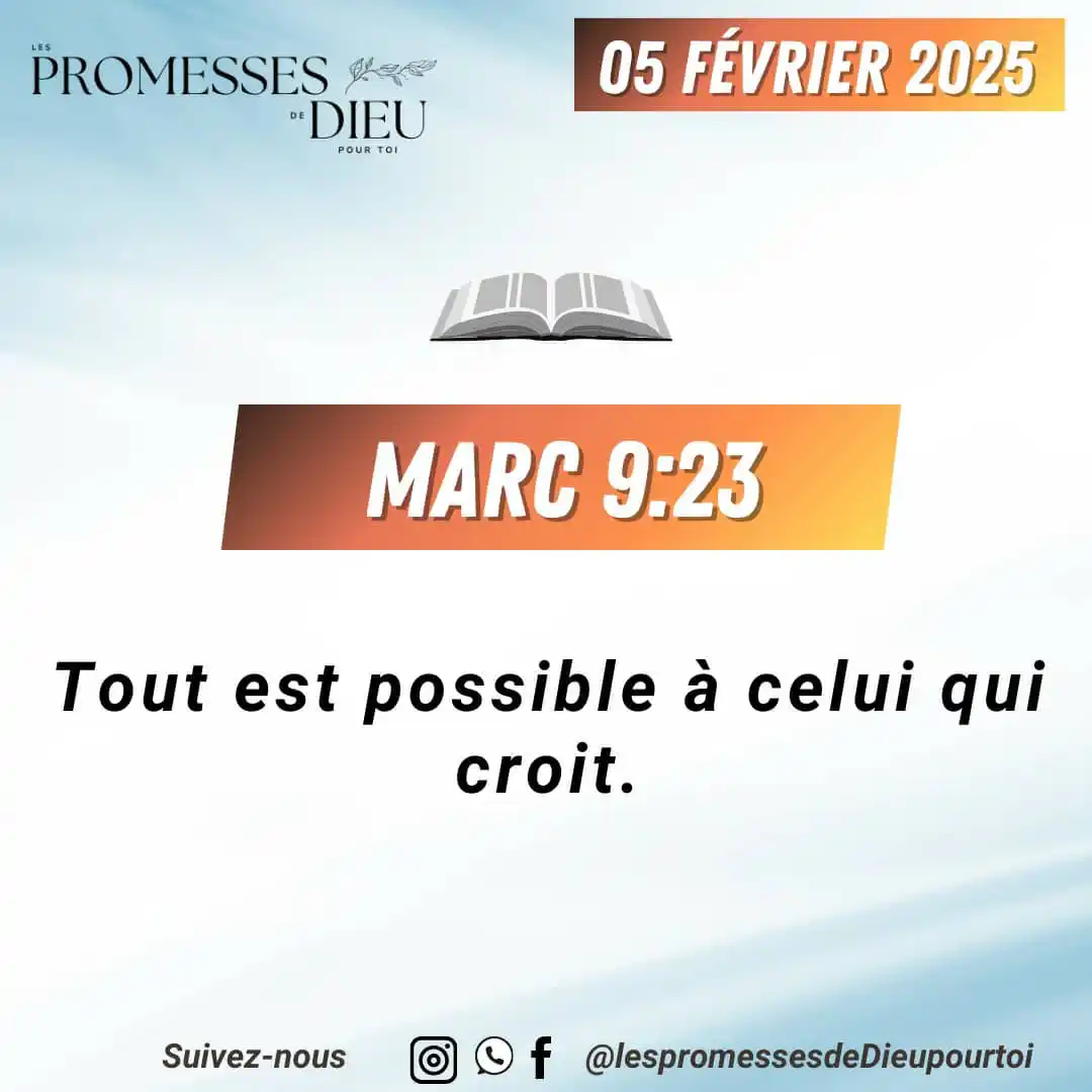Les Promesses De DIEU Pour Toi🙏🏼 post
