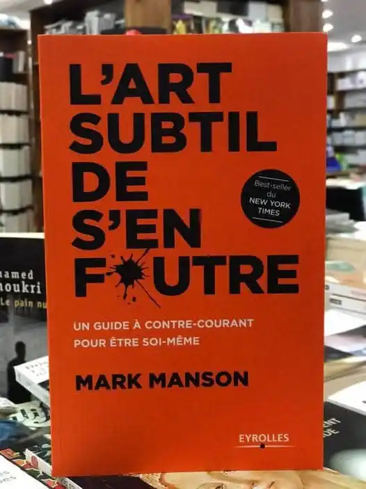 Image from Librairie Vie d'Impact Burkina Faso: Ce livre de Mark Manson propose une approche novatrice du développemen...