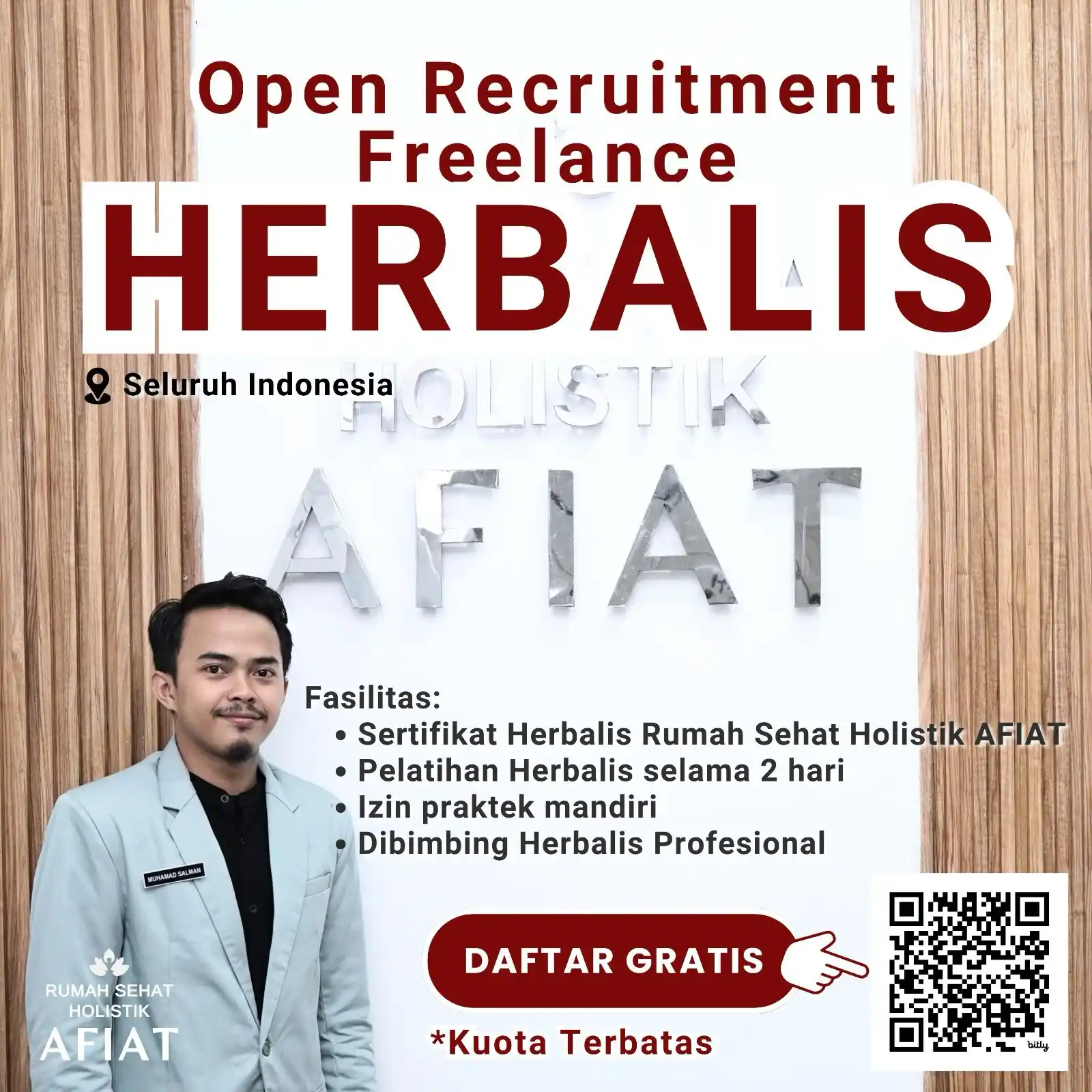 Image from lokerbandung: ❗️DIBUTUHKAN SEGERA LOKER❗ Lowongan Kerja : FREELANCE HERBALIS . Fasi...