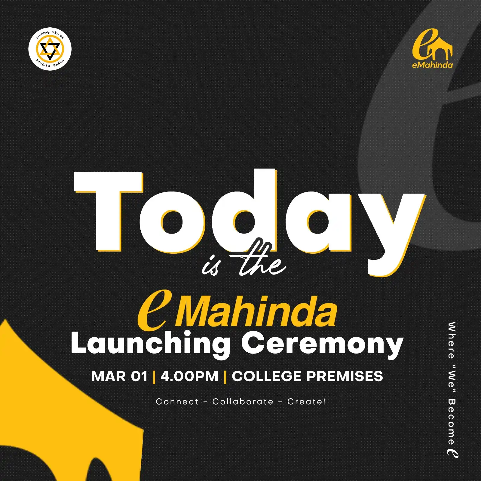 Image from Mahinda College: The wait is over—eMahinda will be officially live within a few hours! ...