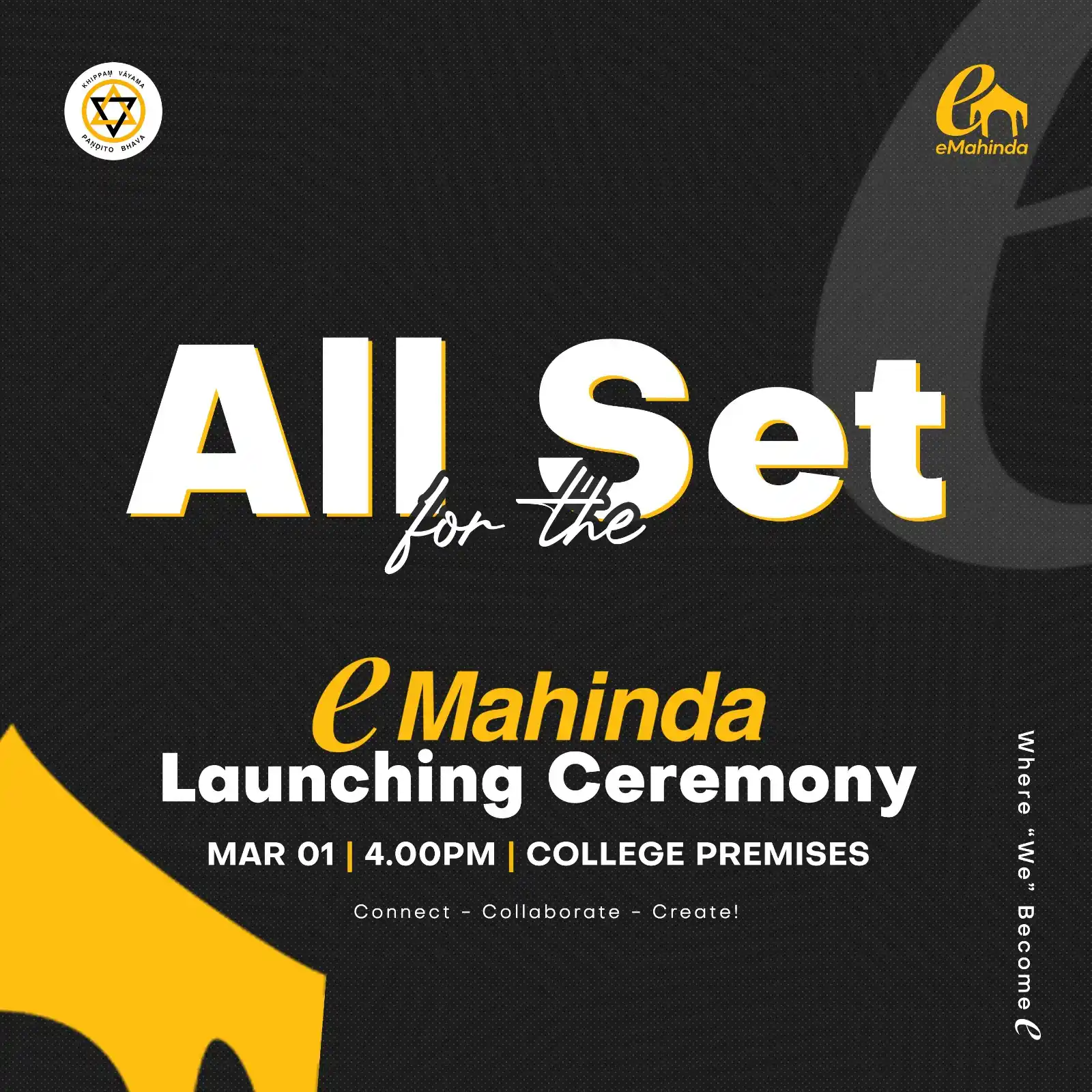 Image from Mahinda College: The wait is almost over—eMahinda goes live in just a few hours! A dig...
