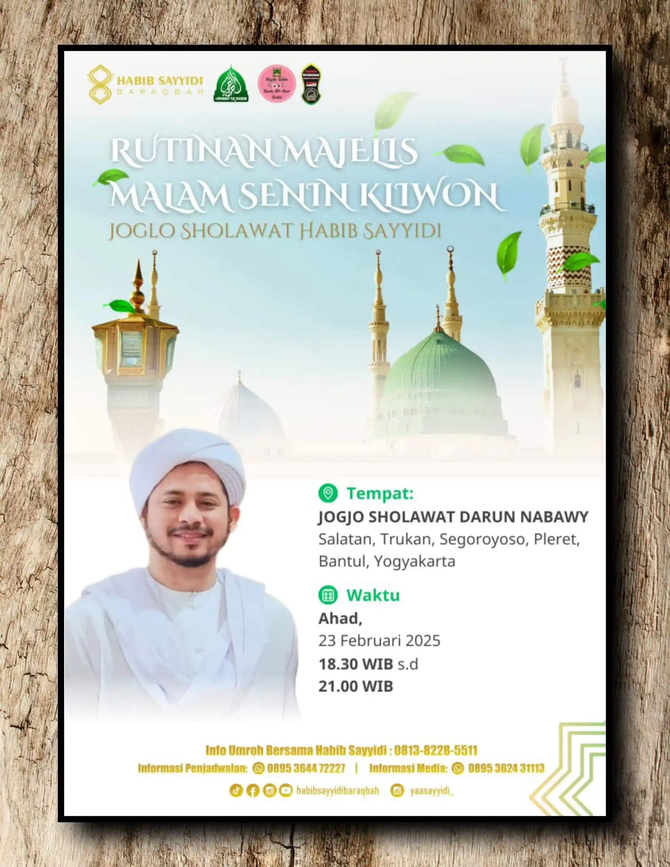 Image from MajelisYogyakarta: 🗓️ Minggu, 23 Februari 2025 🕢 18:30-21:00 WIB 👥 Untuk Umum 🏛 Joglo...