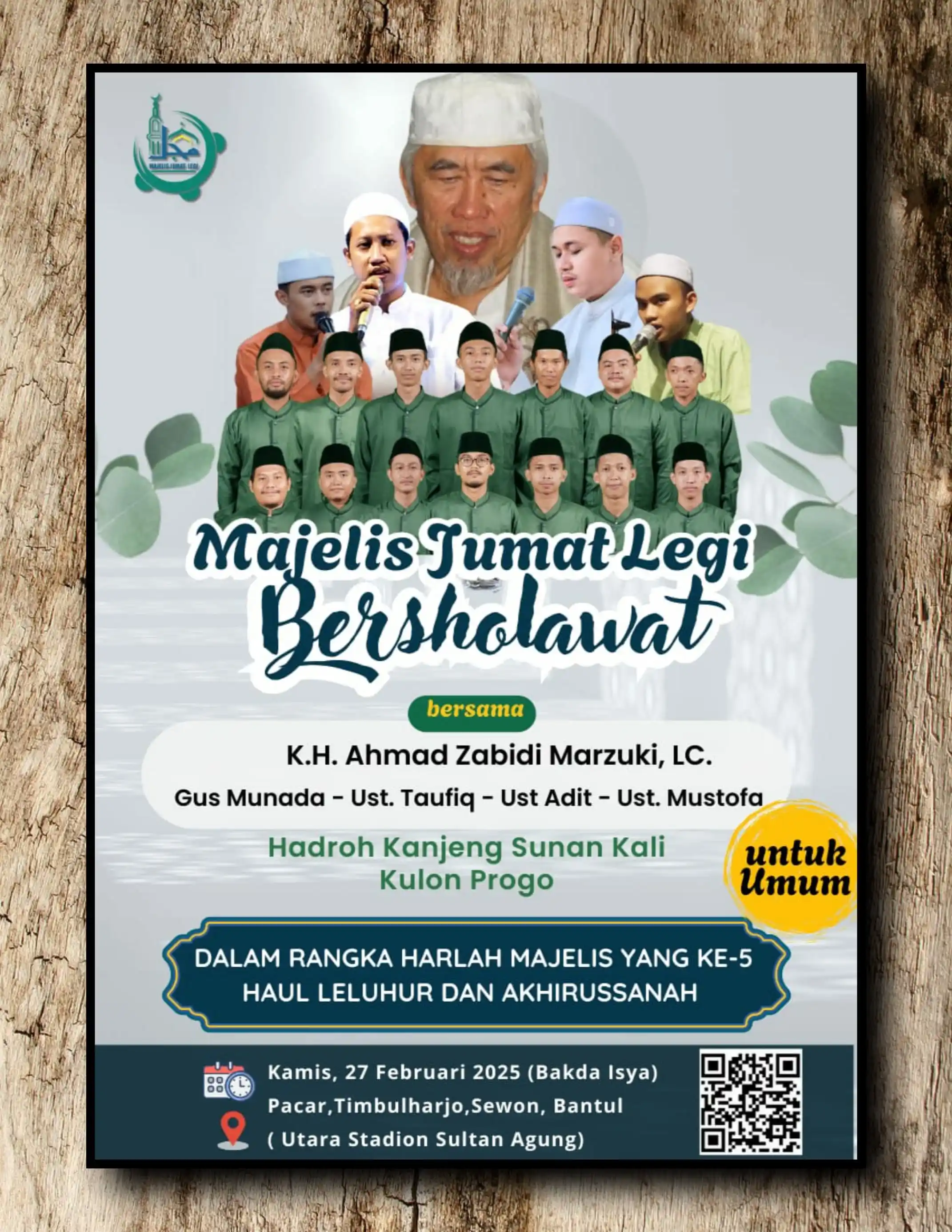 Image from MajelisYogyakarta: 🗓️ Kamis, 27 Februari 2025 🕢 19:30 WIB-Selesai 👥 Untuk umum 🏠 Ruma...