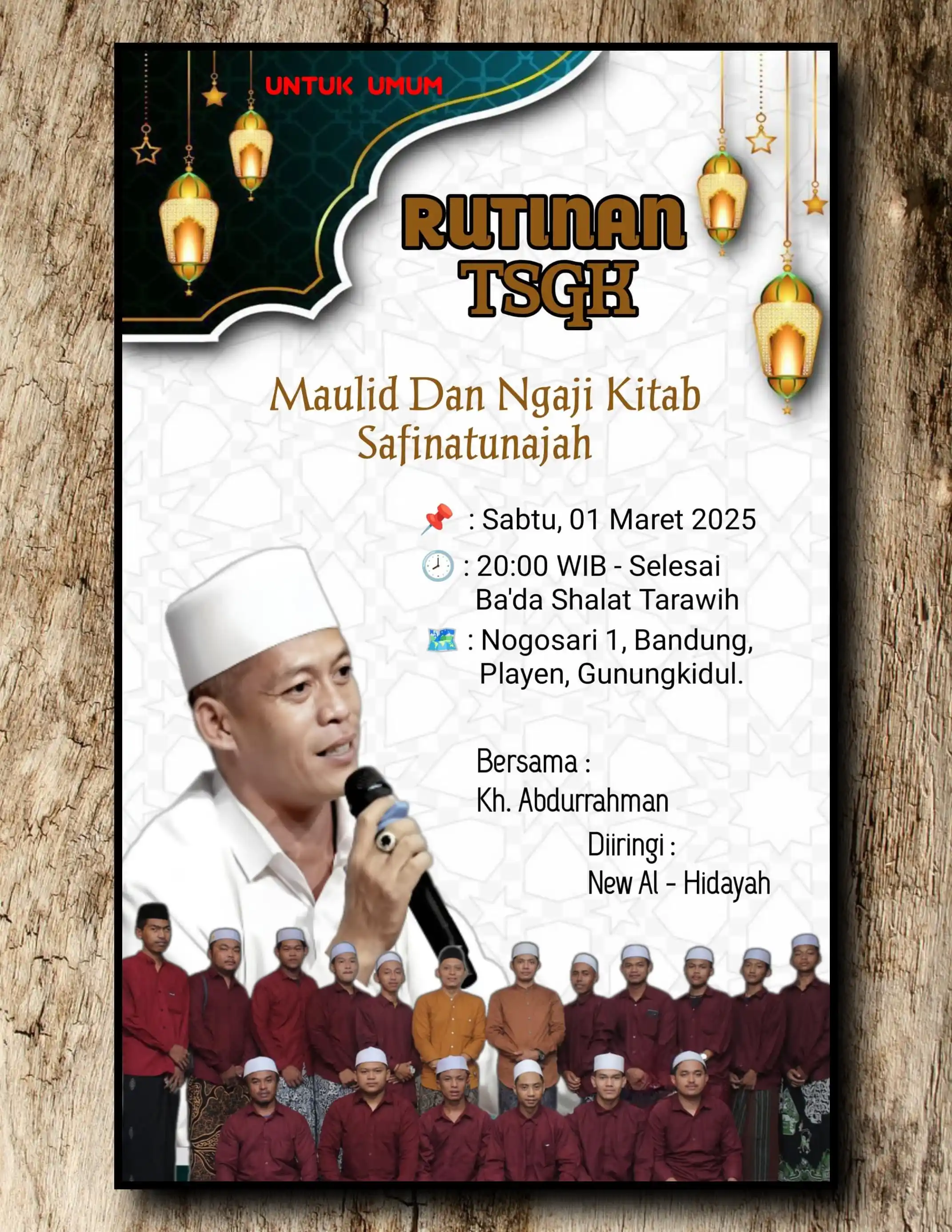 Image from MajelisYogyakarta: 🗓️ Sabtu, 01 Maret 2025 🕢 20:00 WIB - Selesai 👥 Untuk Umum 🏠 Ruma...