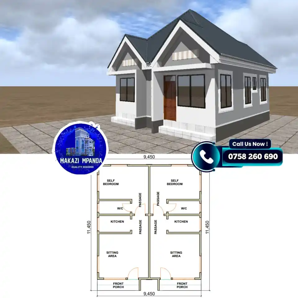 Image from MAKAZI MPANDA: MPR/2BD/0110 RAMANI NZURI YENYUNIT MBILI, KILA UNIT INA. ★CHUMBA KIMOJ...