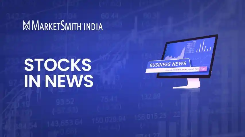 Image from MarketSmith India 🇮🇳: Read here in detail: STOCKS IN NEWS: Tata Consultancy Svs, Psp Project...