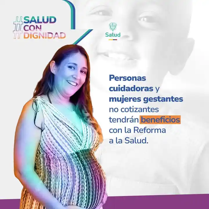Image from MinSaludColombia: *Dos artículos de los 30 que ya han sido aprobados en el debate de la ...