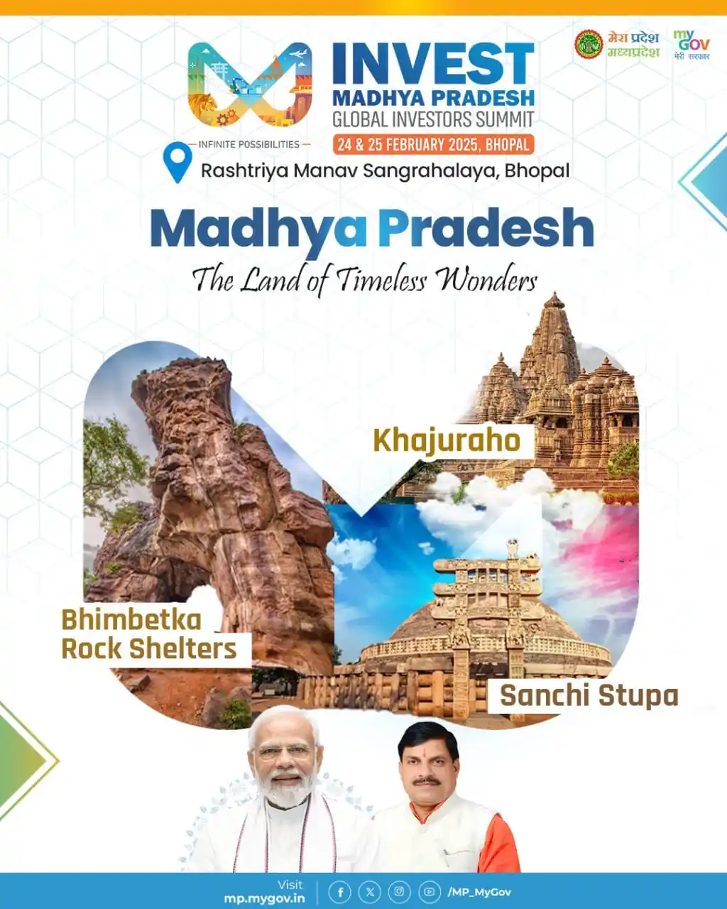 Image from MP MyGov: Heritage, Nature, and Prosperity Invest in Madhya Pradesh’s Tourism🏞...
