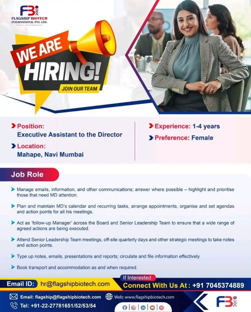 MY INDIA EMPLOYMENT post